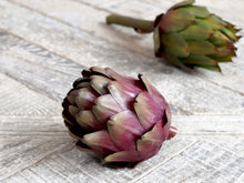 Load image into Gallery viewer, Faux Artichoke - burgundy
