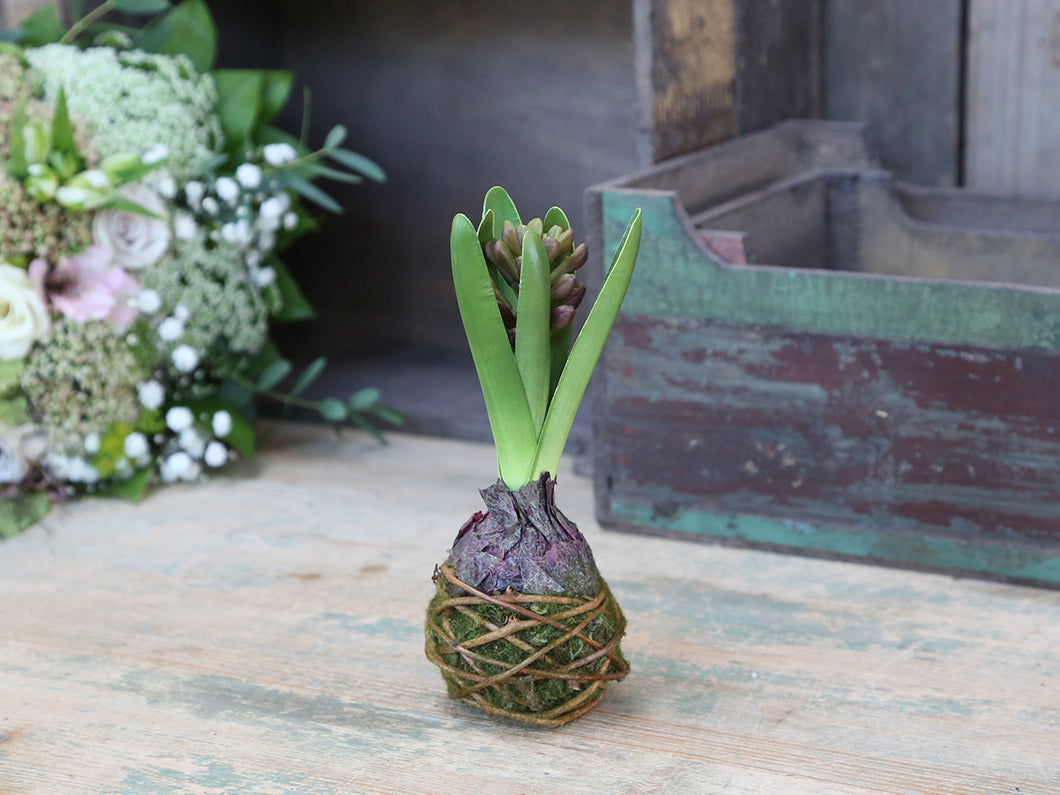 Faux hyacinth bud