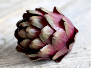 Faux Artichoke - burgundy