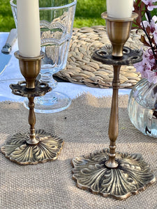 Decorative Brass candlesticks