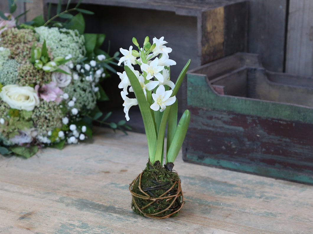 Faux hyacinth flower