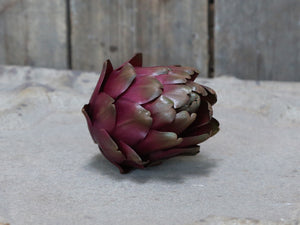 Faux Artichoke - burgundy